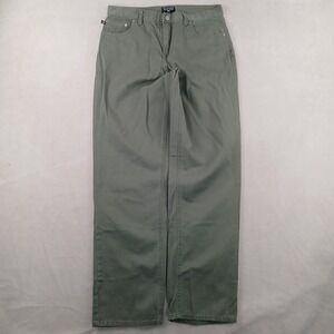 Ralph Lauren Polo Jeans Co 10 30x31 Womens Pants VTG 5 Pocket Baggy Olive Y2K